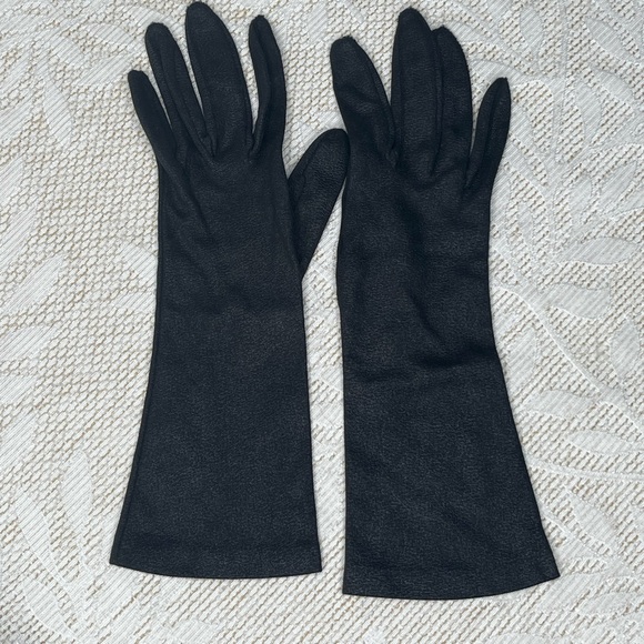 Vintage 11” Long Gloves black - Picture 1 of 6